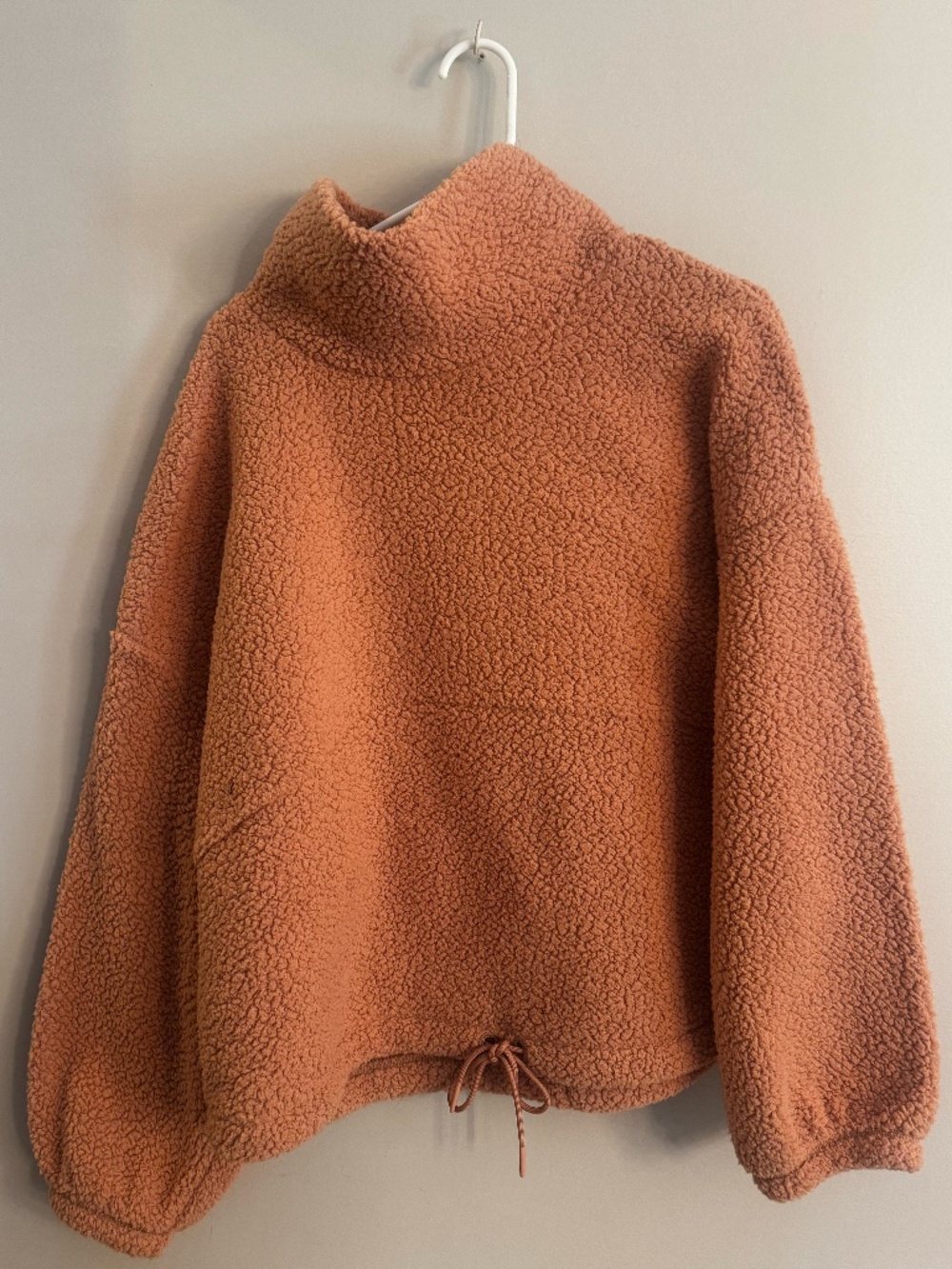 [XL] All in Motion® Sherpa Pullover (SALMON)